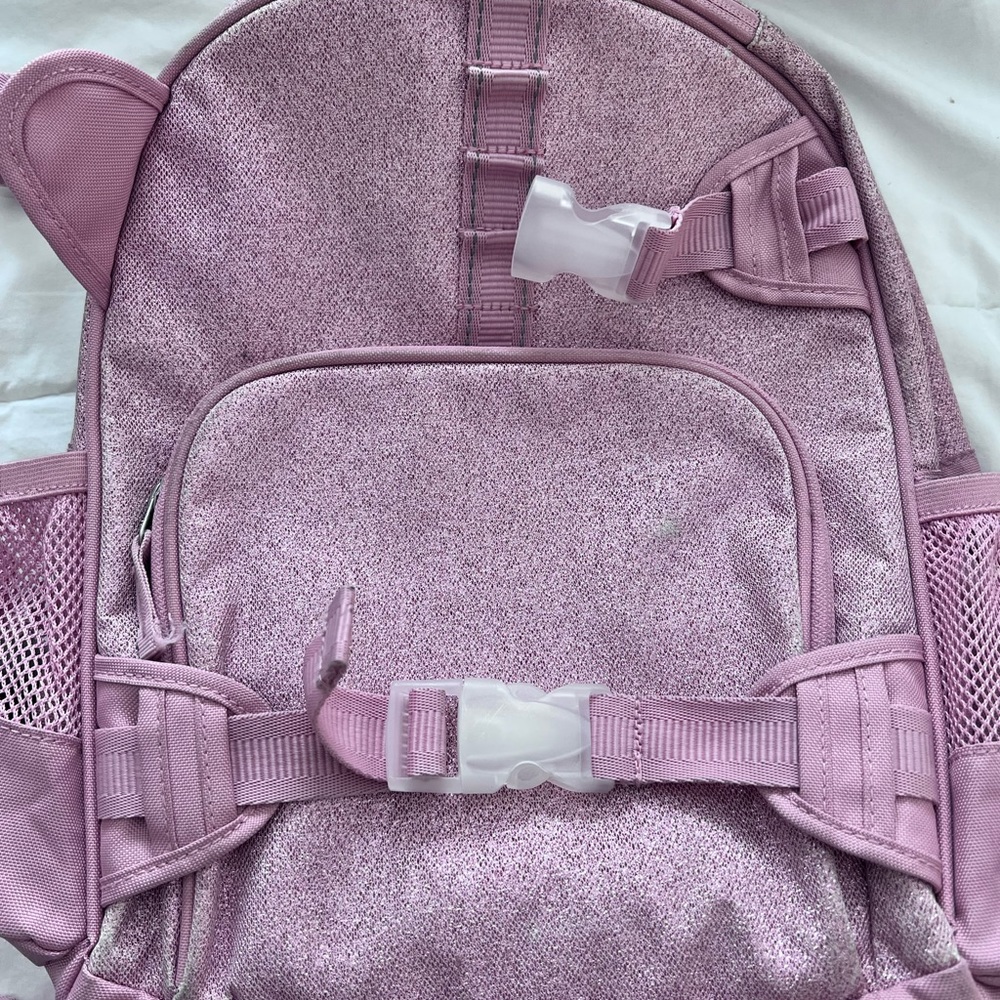 Mackenzie Pink Sparkle Glitter Backpack Size Small